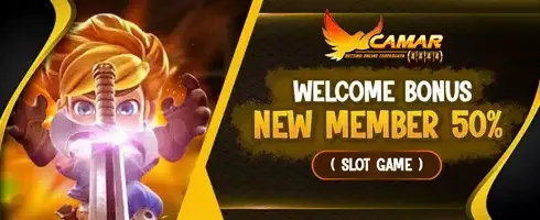 Welcome Bonus Member Baru 50% banner